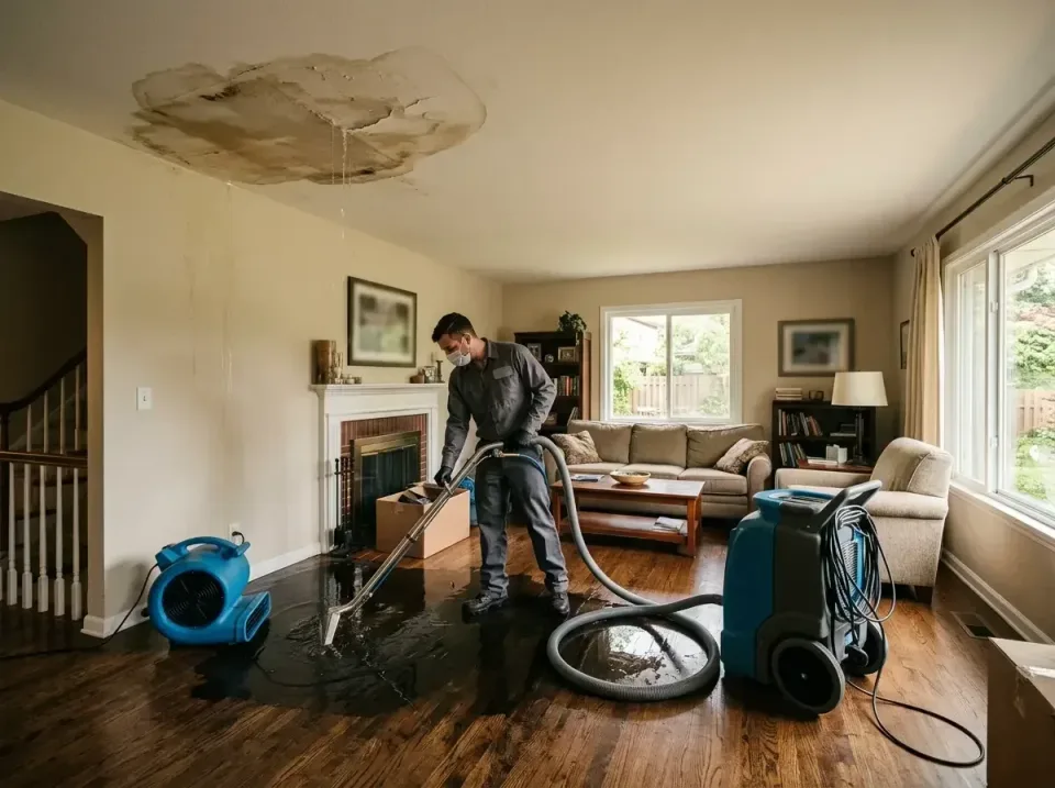attic-pipe-burst-ceiling-drip-008 — frequently asked questions, Water Damage Restoration & Carpet Care in Allentown, PA